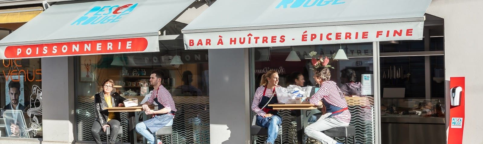 Pesca Rouge - Poissonnerie et bar à huitres canton de Genève